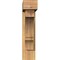 Ekena Millwork Balboa Block Smooth Bracket w/ Offset Brace, Western Red Cedar, 5 1/2"W x 20"D x 24"H BKT0604X20X24BOA05SWR - alternate 3